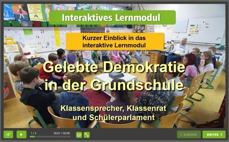 Gelebte Demokratie in der Grundschule - Kurzvorschau